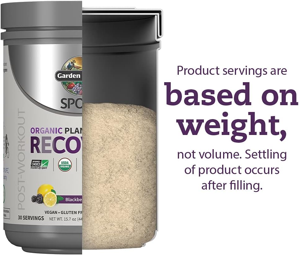 Garden of Life Sport Vegan Organic Plant Based Post Workout - Image 2