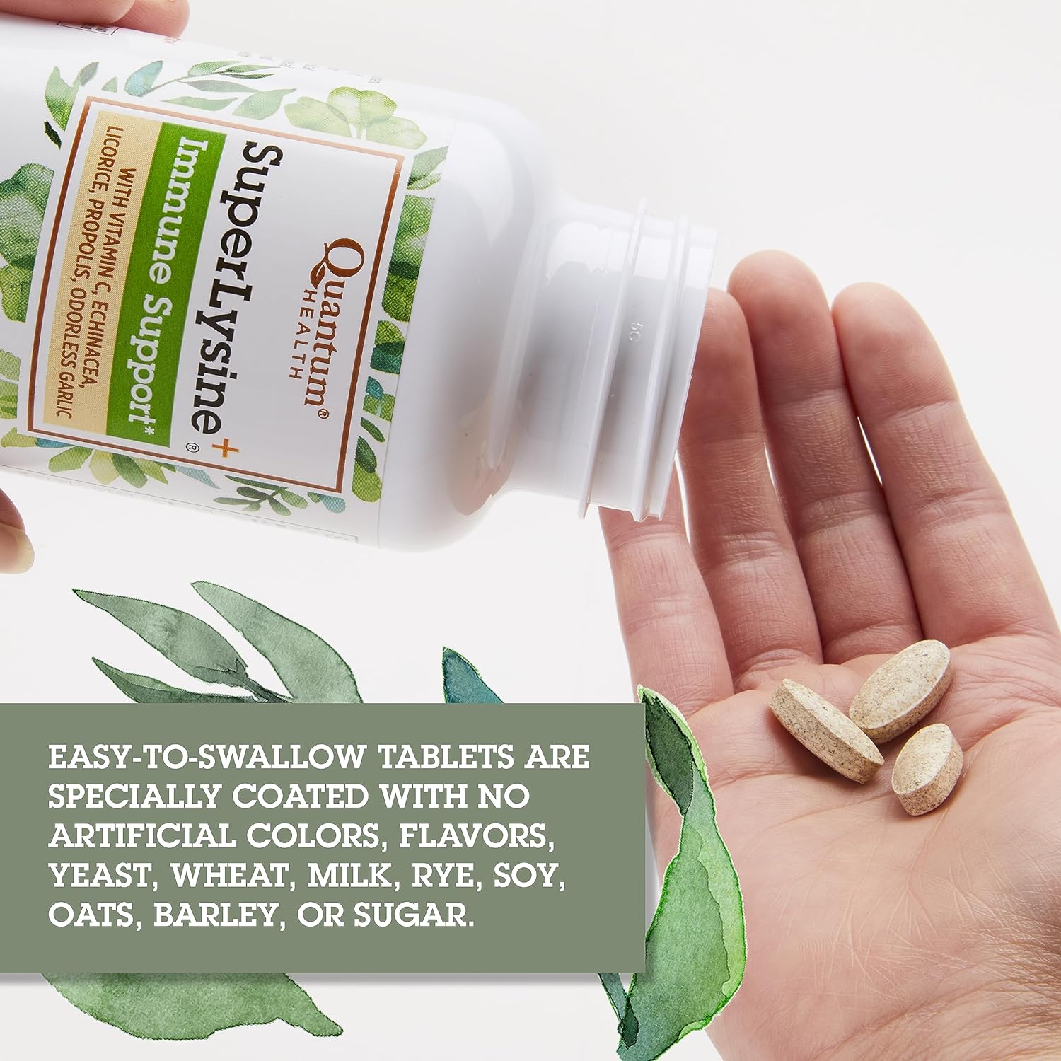 SuperLysine+ Advanced Formula Immune Support Supplement Lysine 1500 mg - Image 3