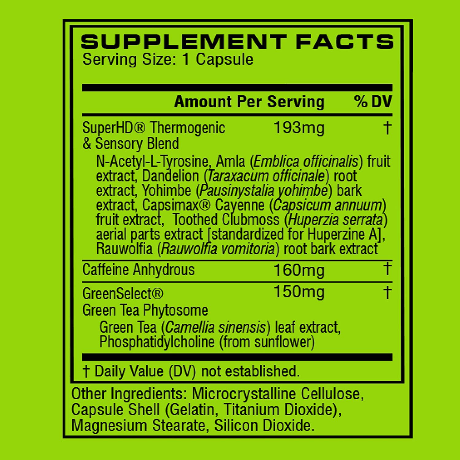 Cellucor Super HD Thermogenic Fat Burner Weight Loss Supplement - Image 2