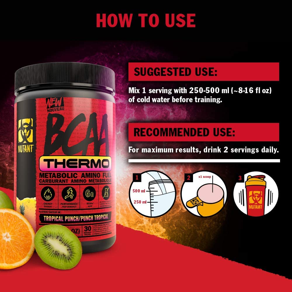 Mutant BCAA Thermo – Supplement BCAA Powder - Image 4