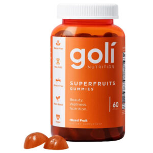 Goli SuperFruits Beauty Gummy Vitamin - 60 Count