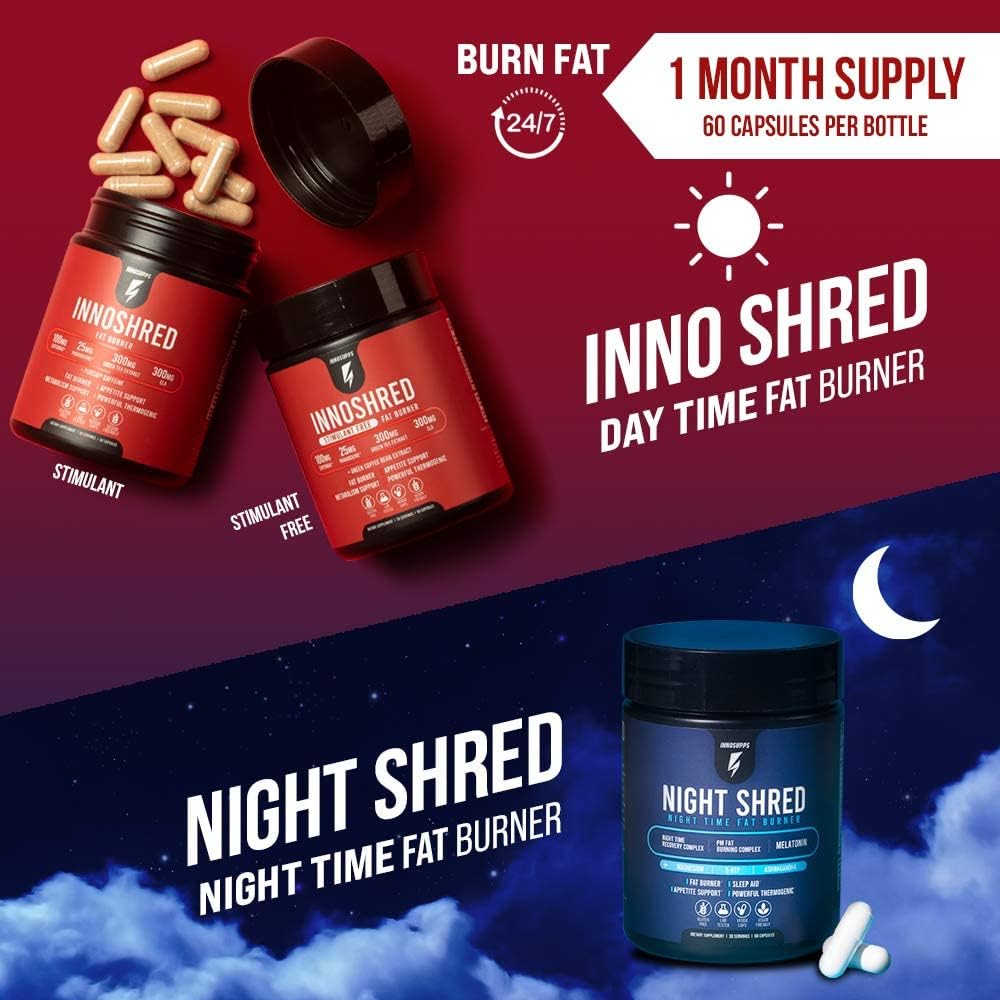 Inno Shred - Day Time Fat Burner | 100mg Capsimax - Image 2