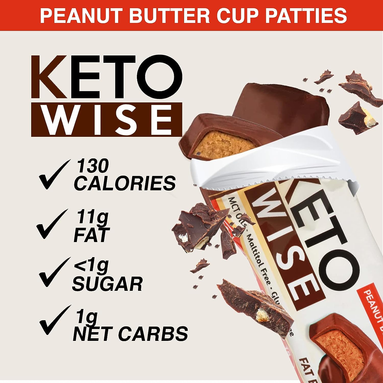 Keto Wise Fat Bombs| Made with Chocolate containing MCT Oil - Image 2