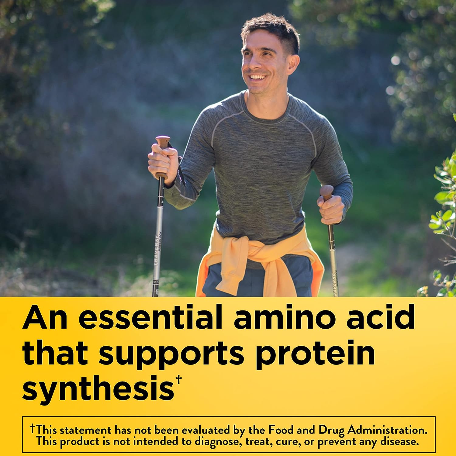 Nature Made L-Lysine 1000 mg, Dietary Supplement, 60 Tablets - Image 3