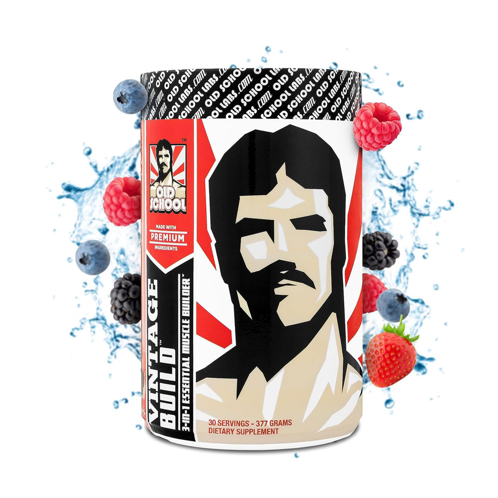 Vintage Build – Post Workout Recovery & Muscle Building Powder Drink